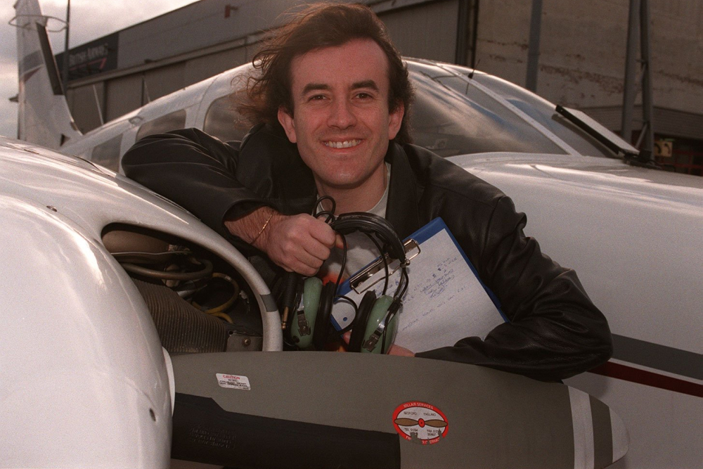 First day up in the clouds (literally and metaphorically) in my new career! 16/02/98