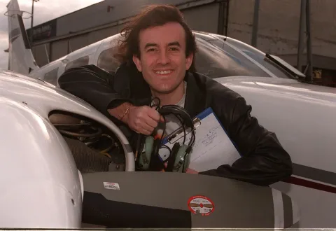 First day up in the clouds (literally and metaphorically) in my new career! 16/02/98