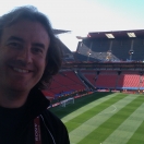 At Ellis Park ahead of Argentina/Nigeria - you could sense the history here...